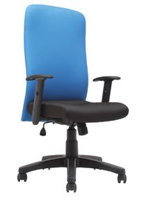 High Back Fabric Chair D-U7H - Office Chair