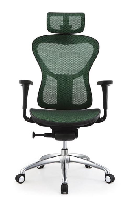 High Back Mesh Chair (Fabric Seat) D-F16