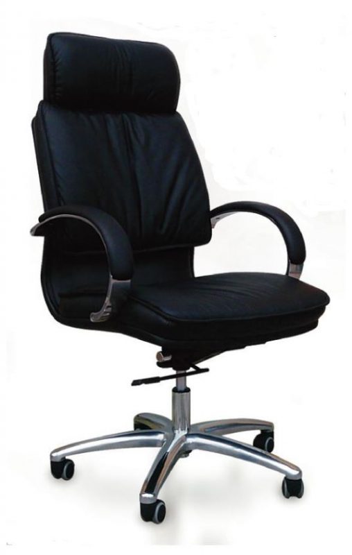 High Back Office Chair (Half Leather) D-011A