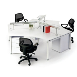 Cluster of 3 with Aluminium Hanging Rail - Image 2