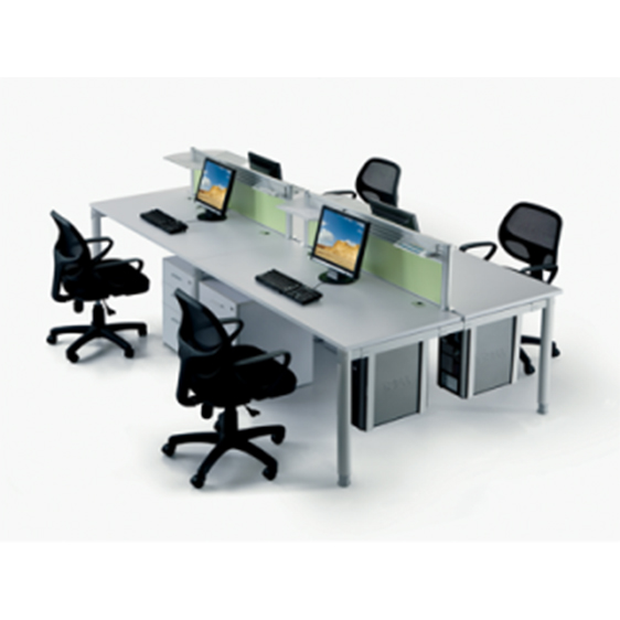 Cluster of 4 with Fabric Screen Panel - Image 2
