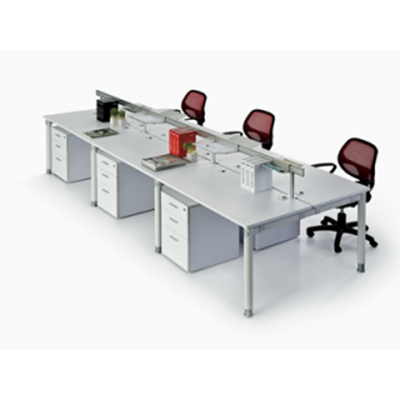 Cluster of 6 with Aluminium Hanging Rail - Image 2