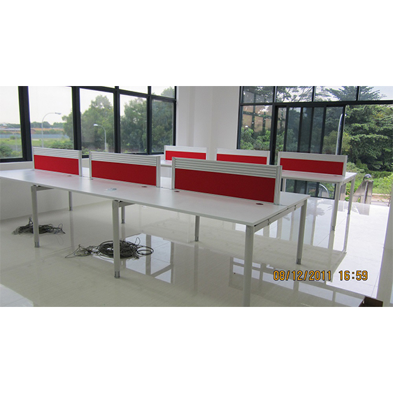 Cluster of 6 with Fabric Screen Panel - Image 3